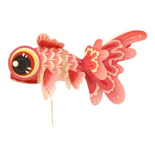 结婚红色喜字灯笼新娘拍照道具diy金鱼灯笼婚礼摆件婚房布置领证