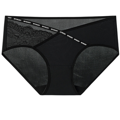 3件129|【小元气】MYBODY商场同款内裤女时尚性感印花无痕三角裤