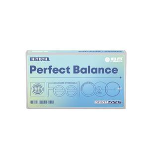 海昌FeelO2太空片硅水凝胶月抛3片隐形眼镜近视高透氧官方正品