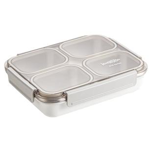 米膳葆316不锈钢饭盒食品级加热上班族分格便当盒大容量密封餐盒