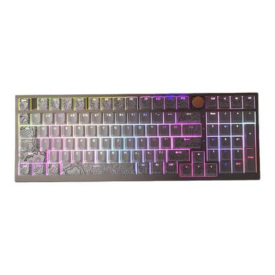 wooting键帽pbt原厂侧刻透光键帽热升华客制化磁轴键帽个性等高线