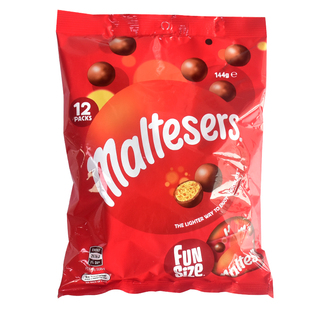 Maltesers麦提莎麦丽素夹心巧克力袋独立小包装圣诞糖果礼物零食