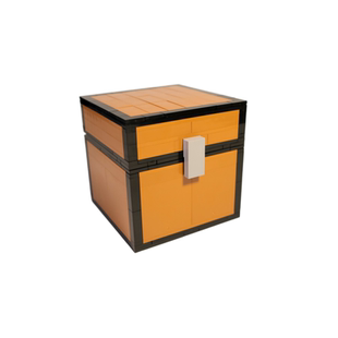 【宝箱】我的世界MC收纳箱桌面储物盒创意摆件礼物拼搭积木玩具