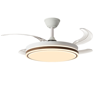 箭牌照明复古护眼风扇灯简约中古风吸顶家用餐厅卧室隐形吊扇灯具