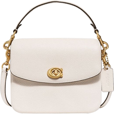 【礼物】COACH/蔻驰女士CASSIE 19号老花斜挎包手提包高级感通勤
