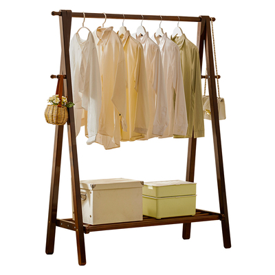 木马人挂衣架落地式卧室衣帽架