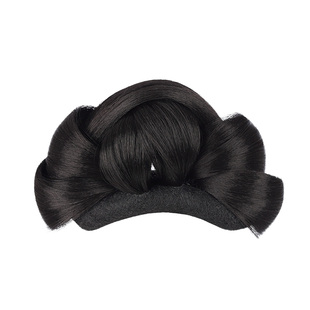 古风假发汉服女童头饰一体式明制全盘假发髻古装宋制儿童新年造型