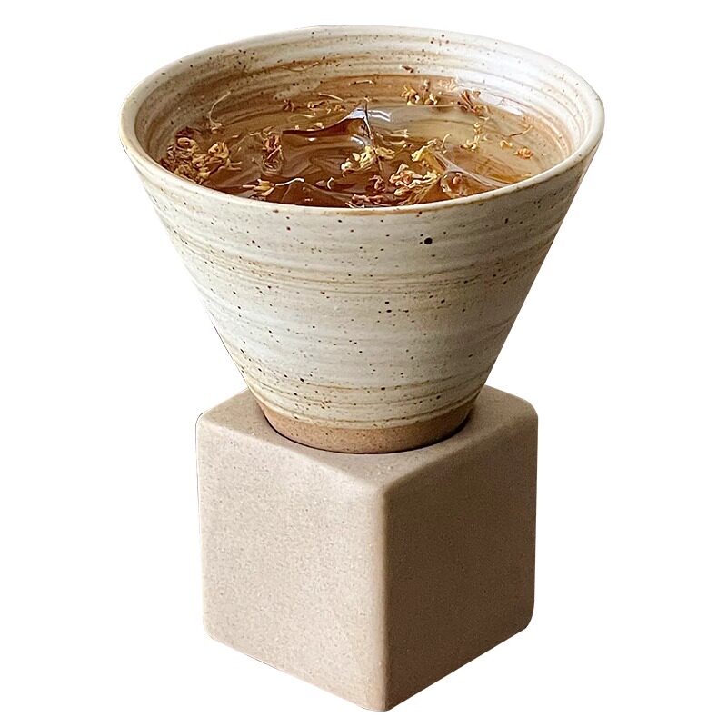MOLA中古手工陶瓷杯漏斗状