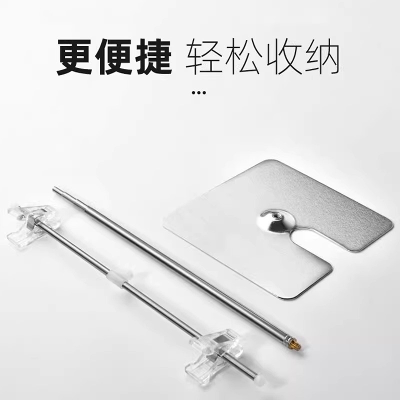 台式海报架POP广告纸海不锈钢报纸T爆炸夹子促销桌面贴架子型