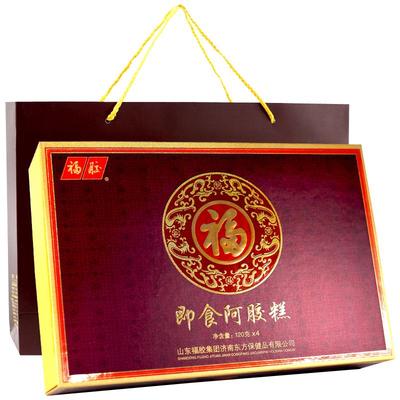 福牌阿胶糕即食固元糕官方旗舰店正品气血过节礼盒补品送长辈送礼