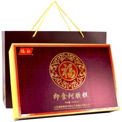 中秋礼盒！福牌阿胶阿胶糕480g礼盒装
