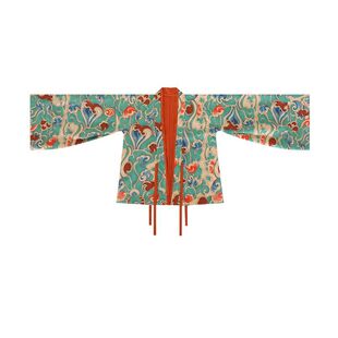 谜阿凰【四时吉祥褶衣】晋制复原风交领汉服上衣小个子破裙春夏女
