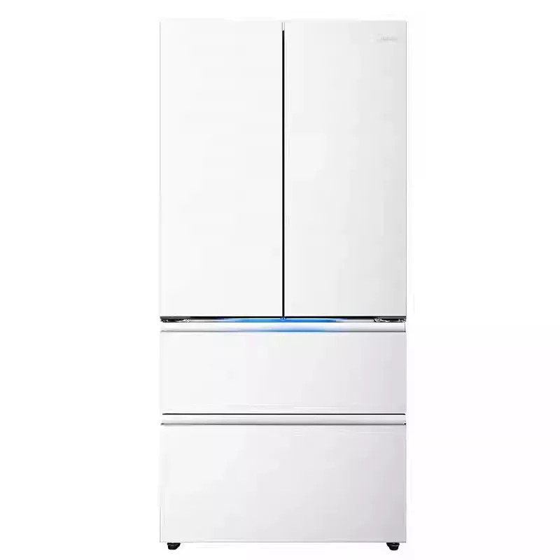 【全国补】美的熊墩墩Pro600超薄零嵌制冰法式家用冰箱双系统2.0