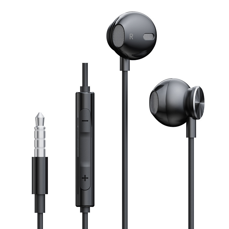 联想耳机有线半入耳式高音质适用手机台式电脑3.5mm圆头typec接口