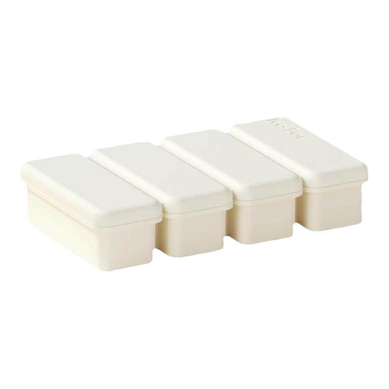 婴儿辅食模具家用食品级硅胶冰块冰格冷冻盒宝宝分装浓汤肉泥冰盒
