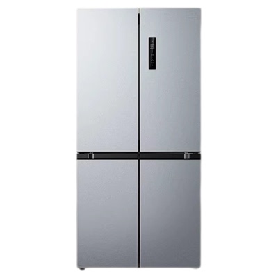 美的对开门超薄嵌入式大容量冰箱