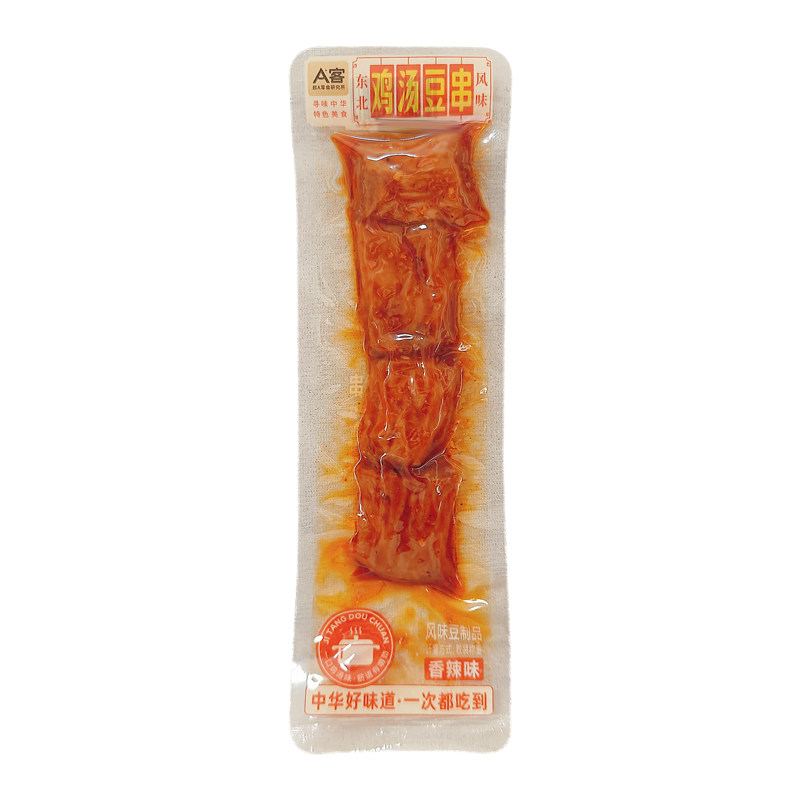 A客鸡汤豆串袋装便携香辣