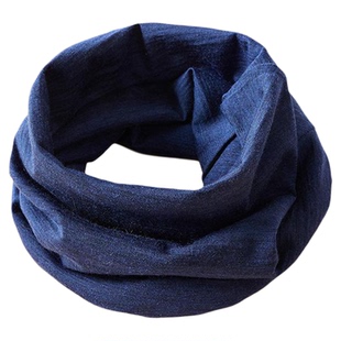 桑蚕丝羊毛假领子薄款护颈脖套冬季保暖加厚户外男女通用防风围脖