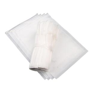 pe透明拉链袋cpe磨砂拉链袋可定制印刷拉链袋礼品袋服装包装袋