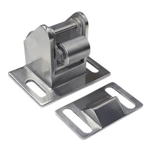 冷库平移门专用碰锁碰头开启门不锈钢闭门锁保温门合页锁门碰门挡