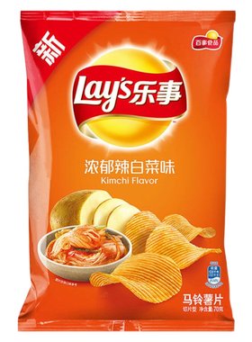 乐事薯片75g17种口味袋装黄瓜