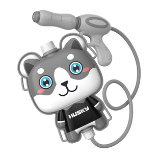 儿童背包水枪玩具大容量抽拉式滋水网红男女孩沙滩戏水强力喷水枪