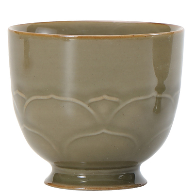 特色越窑密色釉主人茶杯茶盏酒杯