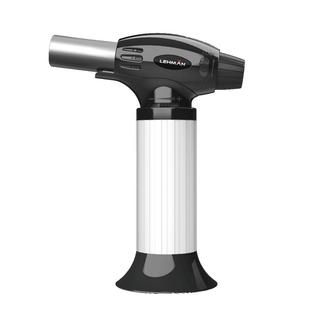 防风打火机雪茄点火器点艾灸艾条专用直冲可充气焊枪金属喷枪雷曼