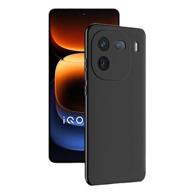 iQOO系列黑色简约手机壳