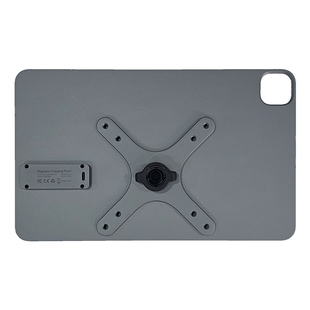 iPadPro13寸磁吸触点充电背板转vesa悬臂支架12.9寸面板无线充