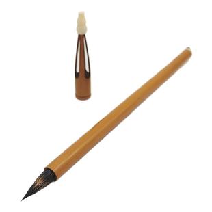 唐式笔帽三花紫毫专业级小楷毛笔瘦金体高档便携簪花小楷正仓院