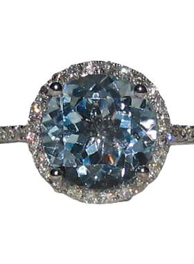 美国代购delicate㊣海蓝宝石