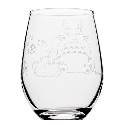 Noritake玻璃卡通龙猫水杯