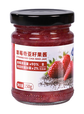 百伯利奇亚籽草莓酱90%果肉