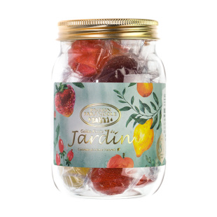 潘恩之舞进口水果味软糖意大利产Q弹含10%果肉草莓柠檬香橙罐装