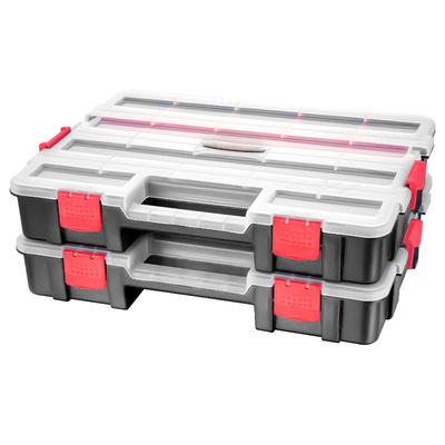 零件收纳盒手提式可叠层