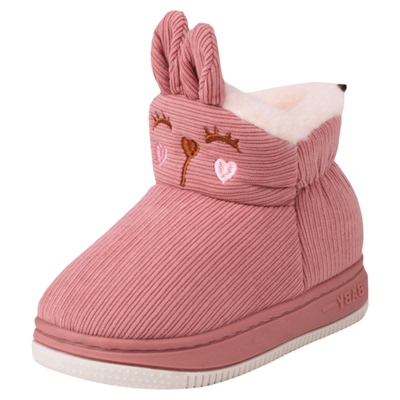 冬季儿童中大童加绒加厚棉鞋