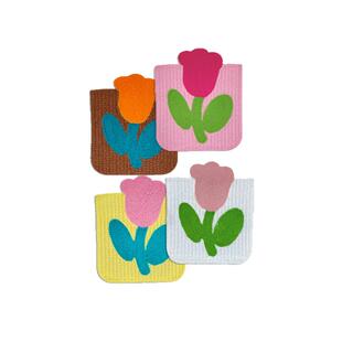 补丁贴修补T恤可爱外兜外加衣服加装口袋贴收纳兜diy布贴自缝女F