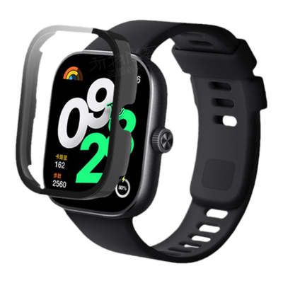 适用红米watch6手表PC一体钢化保护套watch5运动4智能3手表redmiwatch2保护壳膜手环非原装配件屏幕保护膜