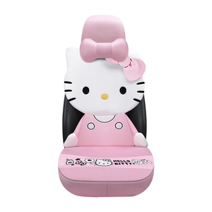 kitty汽车坐垫座套可爱驾驶座垫