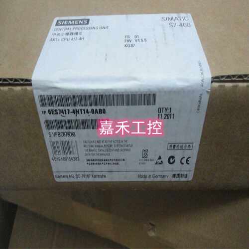 议价6ES7417-4HT14-0AB0西门子S7-400H CPU 417H模块6ES74174HT14