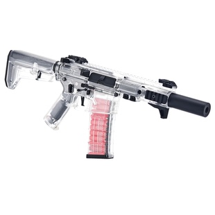 精击 SLR 4代四代白透版成人电动枪玩具发射器wargame玩具连发