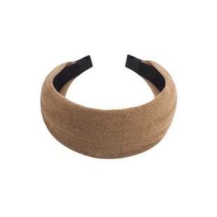 G/S 2026新款时髦宽边发箍复古高级感头箍日韩休闲布艺发饰女ins