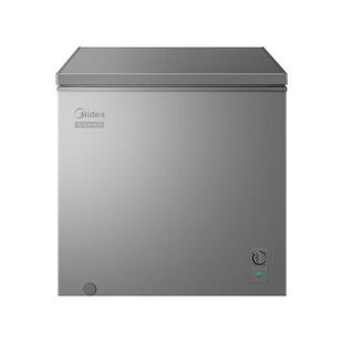 美的200升小冰柜家用小型冷柜全冷冻冷藏商用大容量单温减霜冰箱