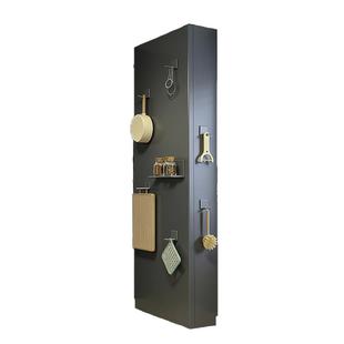 隐序窄边燃气管道遮挡装饰柜厨房煤气暖气阀门保护罩遮丑挡板包管