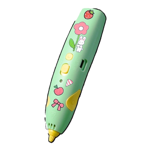 得力3d打印笔魔法立体打印笔520礼盒期末毕业奖品低温不烫手涂鸦绘画笔套装充电款多功能创意马良神笔3地