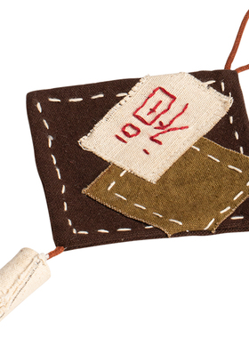 创意手缝布艺小福挂件