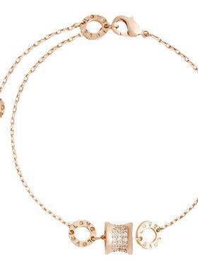 韩国锆石爱心花朵手链轻奢时尚气