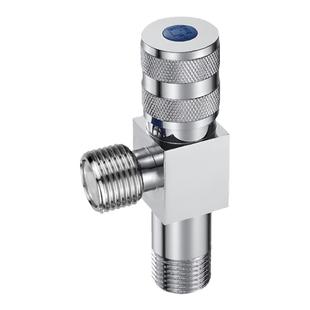 潜水艇燃气热水器球阀全开大流量大通量三角阀八字阀防爆全铜防冻