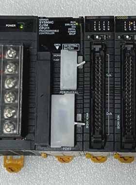 Omron PLC CJ1M-CPU11 Pwr Supply CJ1W-PA202 Inout ID232 Outpu